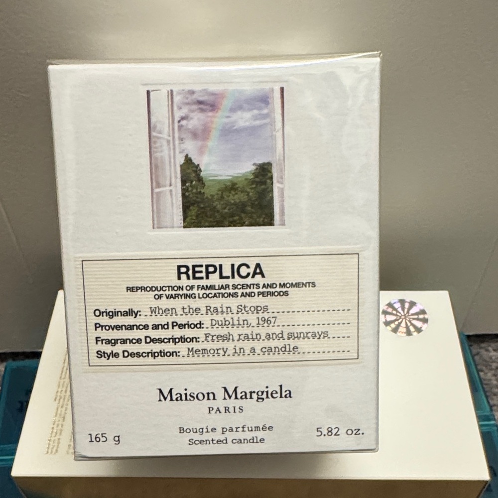Maison Martin Margiela Replica "When the Rain Stops" White Scented Candle